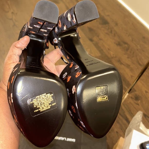 Saint Laurent platform sandal - Picture 4 of 6